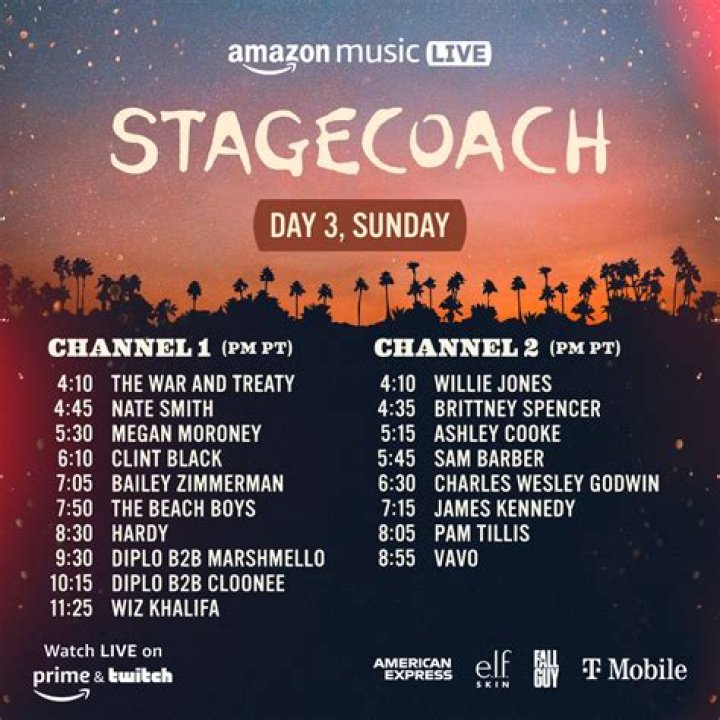 Amazon Music Returns As The Streaming Partner For Stagecoach 2024