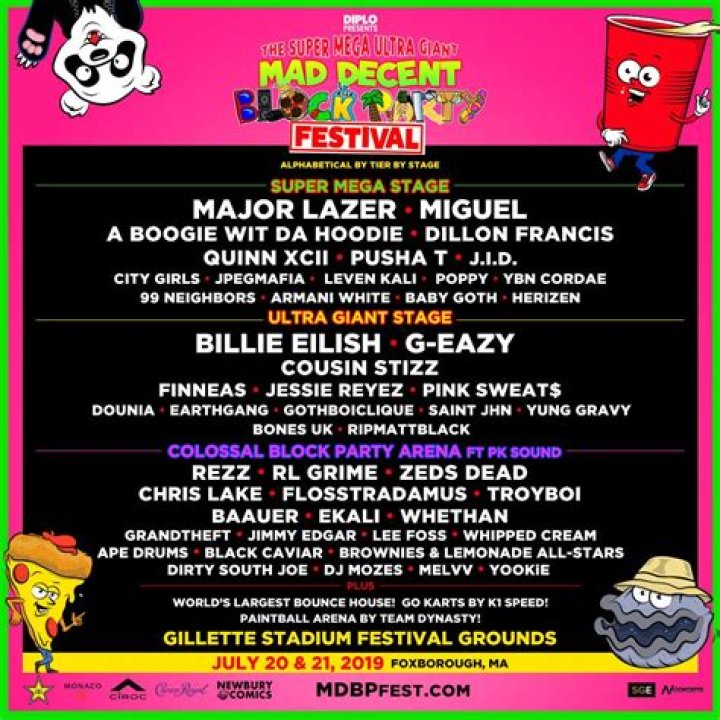 Diplo Launches ‘The Super Mega Ultra Giant Mad Decent Block Party Festival’