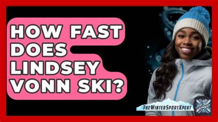 How Fast Does Lindsey Vonn Ski?