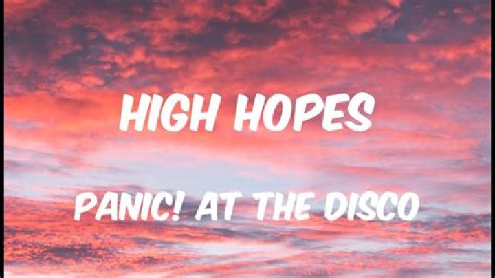 Panic! At The Disco Releases Motivational Music Video for “High Hopes” – Celeb Secrets